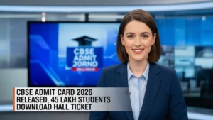 CBSE Admit Card 2026 Released, 45 लाख Students Download करें Hall Ticket