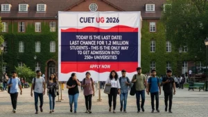 CUET UG 2026: आज Last Date! 12 Lakh Students के लिए आखिरी मौका – 250+ Universities में Admission का सिर्फ यही रास्ता, अभी Apply करो