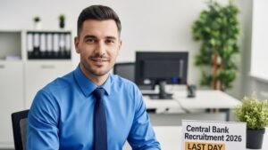 Central Bank Recruitment 2026 आज रात तक 350 Posts, ऐसे भरें Form