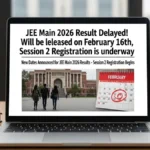 JEE Main 2026 Result Delayed! 16 फरवरी को आएगा, Session 2 Registration चल रहा
