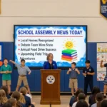 School Assembly News Headlines Today