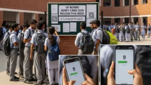 UP Board Admit Card 2026 इस हफ्ते होगा जारी Class 10th-12th के 50 लाख Students को मिलेगा Hall Ticket - जानें Download Process