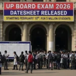 UP Board Exam 2026 Datesheet