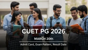 CUET PG 2026: आज 20 मार्च को है Exam – Admit Card, Exam Pattern और Result Date की पूरी जानकारी