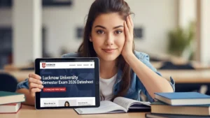 Lucknow University Semester Exam 2026 Datesheet जल्द: lkouniv.ac.in पर ऐसे Download करें Time Table